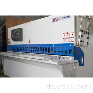 QC12Y 6/2500 China Hersteller Hydraulischer Guillotin -Schermaschinenpreis